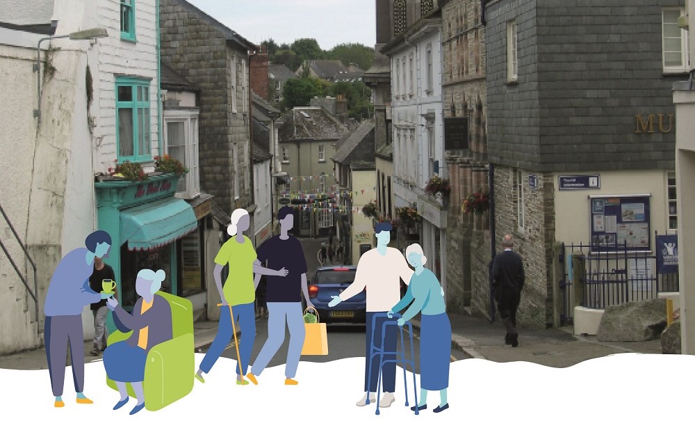 Image of the Cornish town Liskeard